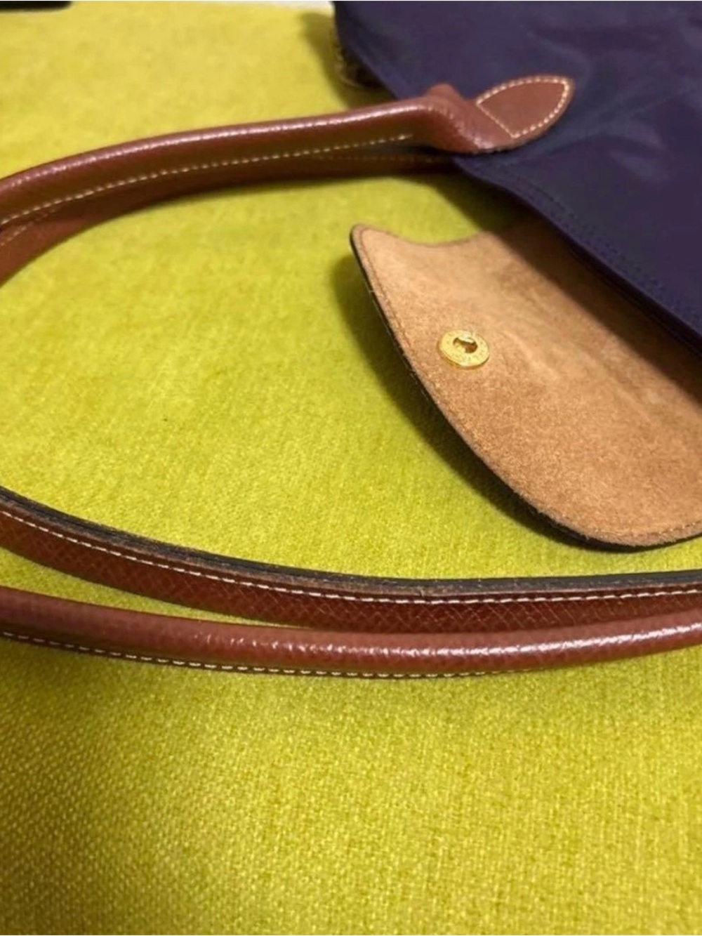Longchamp purple nylon tote - Picture 8 of 8